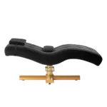 Kosmetologinis krėslas Sillon Corona, black and gold - Image 2