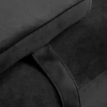 Kosmetologinis krėslas Sillon Corona, black and gold - Image 3